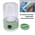 thumbnail image 5 of BIMZUC Portable Underwear Washing Machine Cordless Rechargeable Automatic Mini Washer for Socks and Towels Green 8.27x5.51x5.12 inches / 21.0x14.0x13.0 cm, 5 of 9