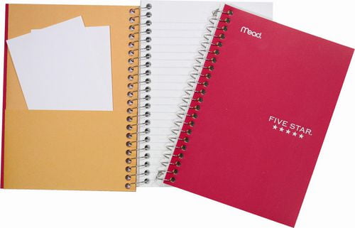 Five Star 1 Subject Wirebound Notebook