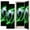 Color 3, variant on Sport 2 Pcs School Locker Magnetic Wallpaper 12" x 36" Flaming American Football Fire Dark Dynamic Sports Reusable Removable Locker Accessories Back to School Supplies