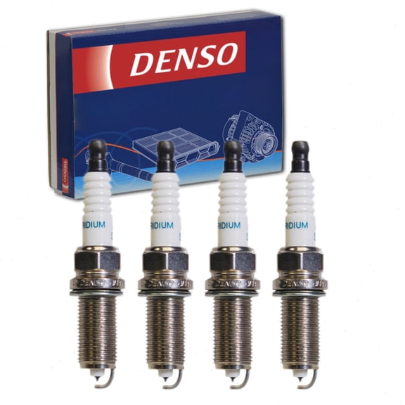 4 pc DENSO Iridium Long Life Spark Plugs compatible with Mitsubishi Galant 2.4L L4 2004-2011