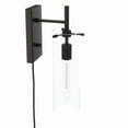thumbnail image 4 of Modway Skylark Wall Sconce in Clear Black, 4 of 7