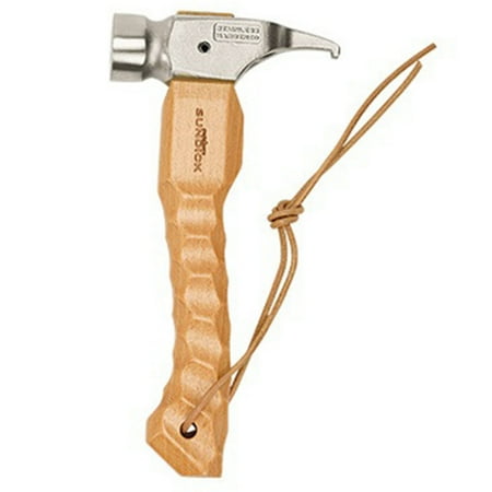 

SUNDICK Outdoor Mountaineering Tent Hammer Multifunctional Camping Tool Pile Puller Ground Nail Hammer Steel Head Hammer