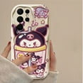 thumbnail image 4 of Sanrio Kuromi Melody Drink Phone Case For Samsung Galaxy A12 A22 A32 A52 A52S A72 A11 A21S A31 A51 A71 A20 A30 A50 Clear Cover, 4 of 7