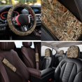 thumbnail image 4 of HUIACONG Car Seat Cover Set, with Key Ring Car Armrest Box Protective Cover Car Armrest Box Pad, High End Stylish Car Accessories Full Set, 4 of 7