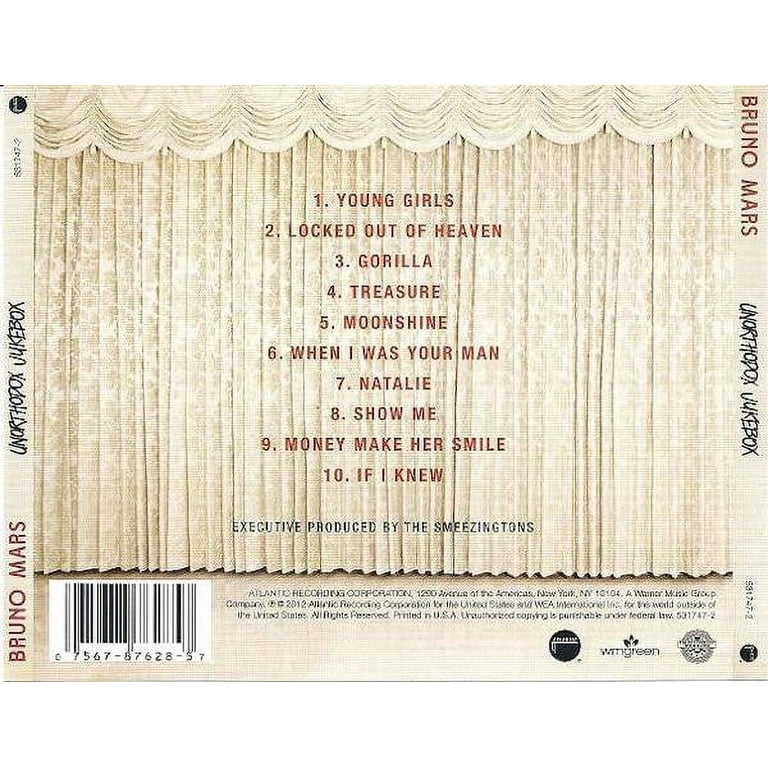その他 Unorthodox Jukebox [CD] Amazon.com: Bruno Mars - Unorthodox Jukebox [PA] (CD): CDs y