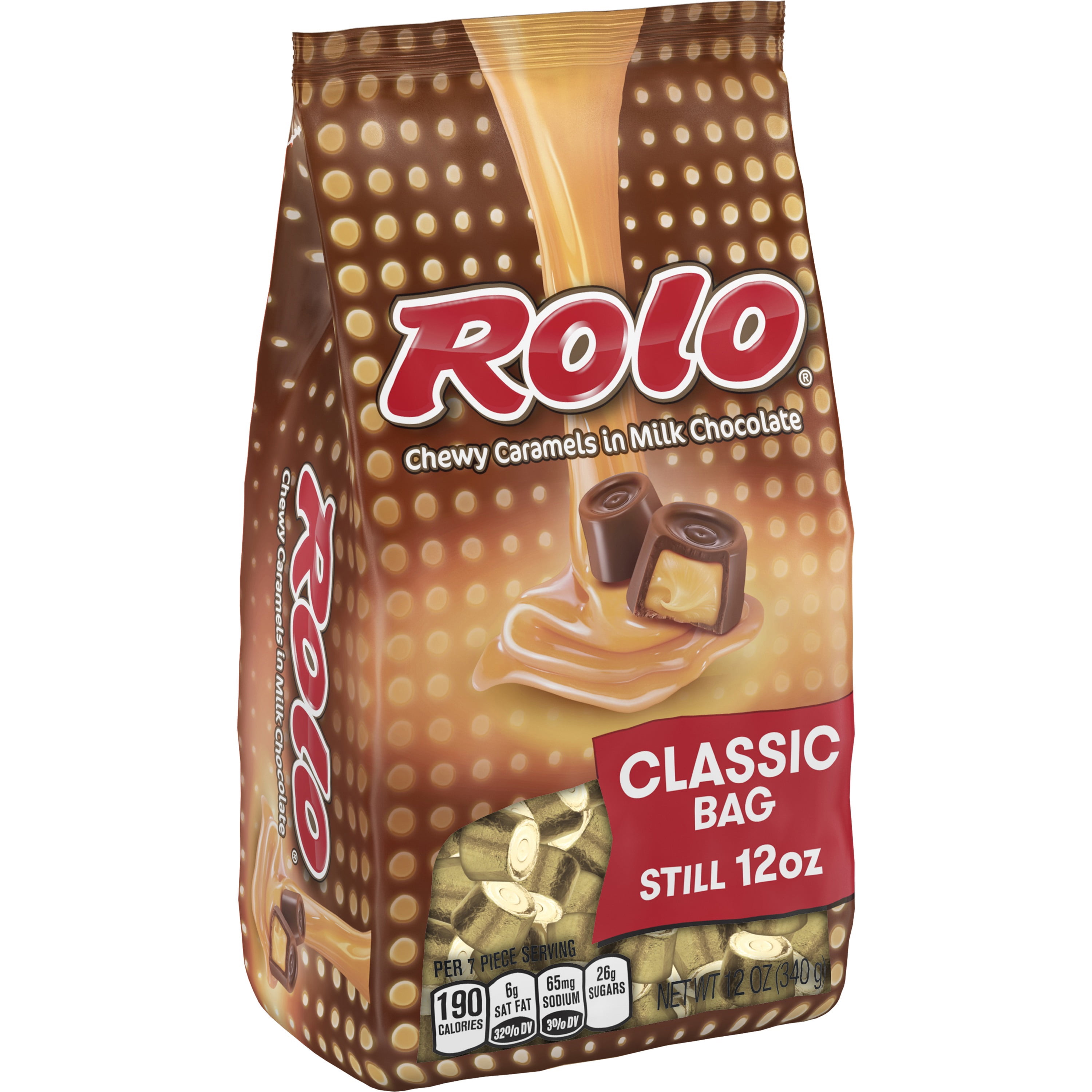 ROLO Chewy Caramels in Milk Chocolate, 12 oz by Hershey's
