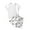 Glisme White85, variant on Glisme 2 Piece Outfits For Boys Athletic Outfit Solid Color Round Neck Short Sleeved T-Shirt And Print Shorts Casual Set Popular Clothes Suit Size 3-4 Years
