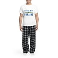 thumbnail image 5 of CafePress - I Stand With Ukraine Men's Light Pajamas - Men's Light Loose Fit Cotton Pajama Set, 5 of 7