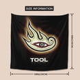 thumbnail image 3 of Tool Band Eye Logo Rock Tapestry Luxury Wall Hanging Tapestries Decor For Bedroom Living Room Dormitory Mural Blanket 59x59in, 3 of 8