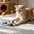 thumbnail image 6 of Interactive Cat Toys Bird - Realistic Cat Interactive Toys for Indoor Cats with Catnip and Feather, Bored Kitten Kicker Blue, 6 of 6