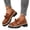 Brown, variant on Women's Loafers Bow Decor Patent Leather Platform Slip On Penny Loafers, Round Toe Chunky Heel Non Slip Lug Sole Shoes for Office Business Work School Uniform Casual Black 6.5