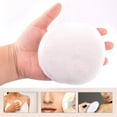2Pcs Large Velour Body Powder Puff, Ultra Soft, Washable, Baby Safe