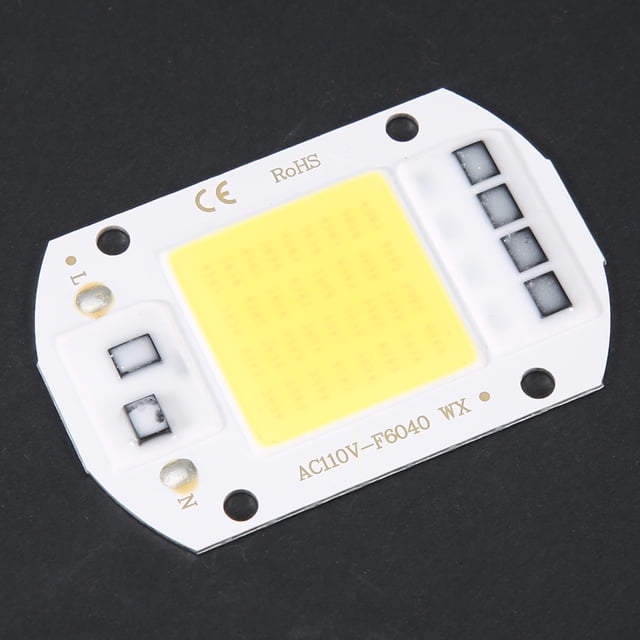 Chip de Luz COB NikouMX 2PCS AC110V 50W Alta Luz