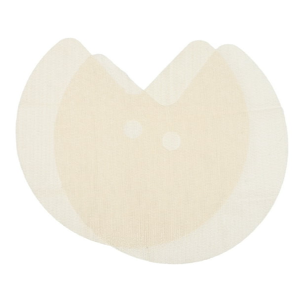 2 protectores circulares para estantes de cocina, no adhesivos, antideslizantes, para cajones, armarios y despensas.