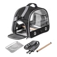 thumbnail image 2 of BotaniNest Portable Bird Travel Backpack For Small Ventilated Outdoor Adventure Cage, 2 of 6