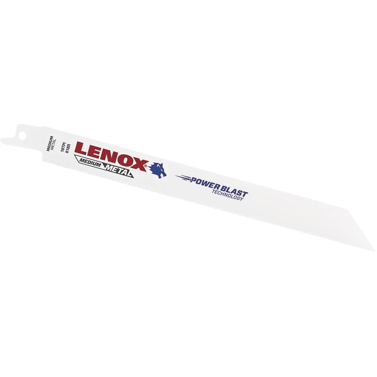 Lenox 8 In. 18 TPI Medium Metal Reciprocating Saw Blade 20563S818R