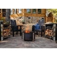 thumbnail image 4 of Breeo X Series 24 Corten Smokeless Fire Pit 24 in. W Corten Steel Outdoor Round Wood Fire Pit, 4 of 7