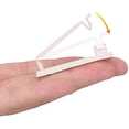 thumbnail image 2 of Cable Management, 50PCS Adhesive Wire Organizer Cable Clips for Ethernet Cables and Cable Management System for TV, PC, Laptop, Desk（White），JUN, 2 of 6
