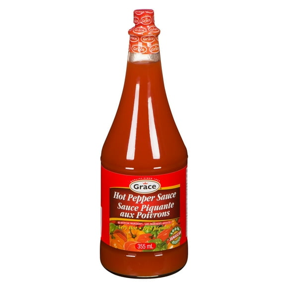 Grace Hot Pepper Sauce, 355ml Bottle, Grace Hot Pepper Sauce, 355ml Bottle