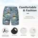 thumbnail image 3 of Fotbe Various Wild Sea Fish Traje de Baño para Hombre – Shorts de Natación de Secado Rápido con Forro y Bolsillos-3X-Large, 3 of 6