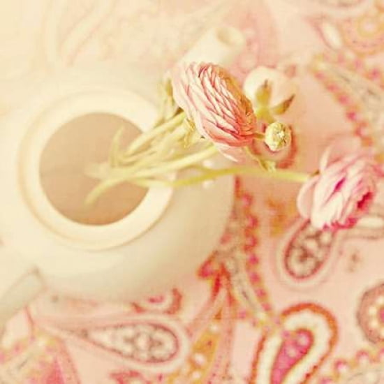 Teapot With Peonies