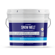 Earthborn Elements Snow & Ice Melt 1 Gallon Bucket, 8 lb, Magnesium Chloride Deicer