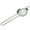 Silver-7cm, variant on Stainless Steel Round Screen Flour sieves Fine Meshs Filter Baking sieves Bakings Accessary Suitable for Powder Flour