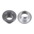 thumbnail image 4 of Uxcell 300set Grommets Kit Metal Eyelets 3mm 1/8" Hole Tiny Grommet for Shoes Clothes Belt Bag DIY Project, Grey, 4 of 6