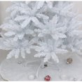 thumbnail image 7 of Artificial Christmas Tree, Xmas Pine Tree with Metal Christmas Tree Stand,Christmas Tree for Indoor and Outdoor Holiday Decoration (1.5ft,White), 7 of 7