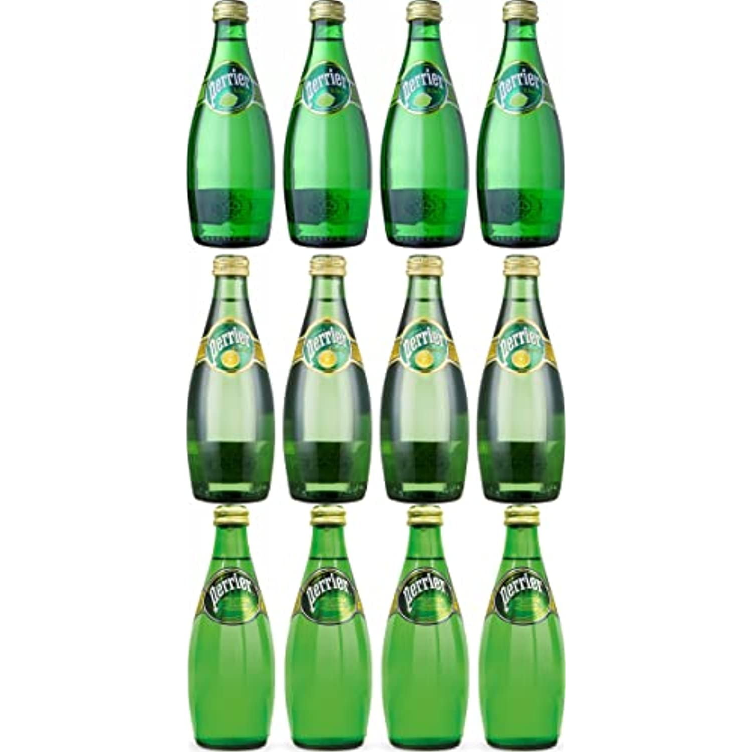 Perrier Sparkling Mineral Water, Variety Pack Special! Natural, Lemon