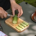 thumbnail image 3 of Tabla de cortar para acampar, portátil, para picnic, frutas y verduras, sin lacado, 3 of 8