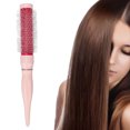 thumbnail image 4 of Round Styling Hair Brush, Smoothing Hair Prevent Static Nylon Brush Round Hair Brush Negative Ion Massage Scalp  For Home ANGGREK 26x2,7x2,7 cm/10,2x1,1x1,1 pulgadas, 4 of 8
