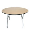 thumbnail image 3 of Table - 48" WFT Series Russian Birch Wood Round - Rubber Edge, 3 of 5