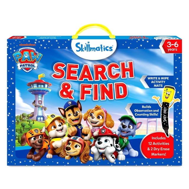 Juego educativo Skillmatics Search & Find PAW Patrol