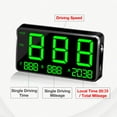 thumbnail image 3 of kingneed HUD Original Universal GPS Head Up Display Velocímetro Odómetro Pantalla de velocidad digital MPH Alarma de exceso de velocidad Reloj de coche para todos los vehículos C60S/C80/C90, 3 of 5