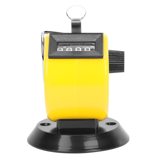 Handheld Counter, Hand Tally Counter, Large Counting Durable Mechanical Conference Attendance Traffic Flowing Industry For Data Statistics Red,Green,Yellow,Blue,Black,Orange,White