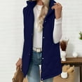 thumbnail image 4 of Sakmal Barn Coat Quilted Hooded Blue Puffer Jacket Trendy Fall Jackets for Women 2025 XXL, 4 of 8