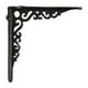 thumbnail image 2 of Soporte de estante, soporte de estante de metal para montaje en pared, de esquina, decorativo, de estantería para hogar, sala de estar, dormitorio, 2 of 9