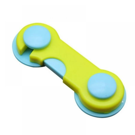 1PC Cabinet Locks - Child Safety Proof Drawers Cabinets Oven Toilet Sea Cabinet Refrigerator Two-Color Open Plane Lock - Baby Safety Cabinet Locks