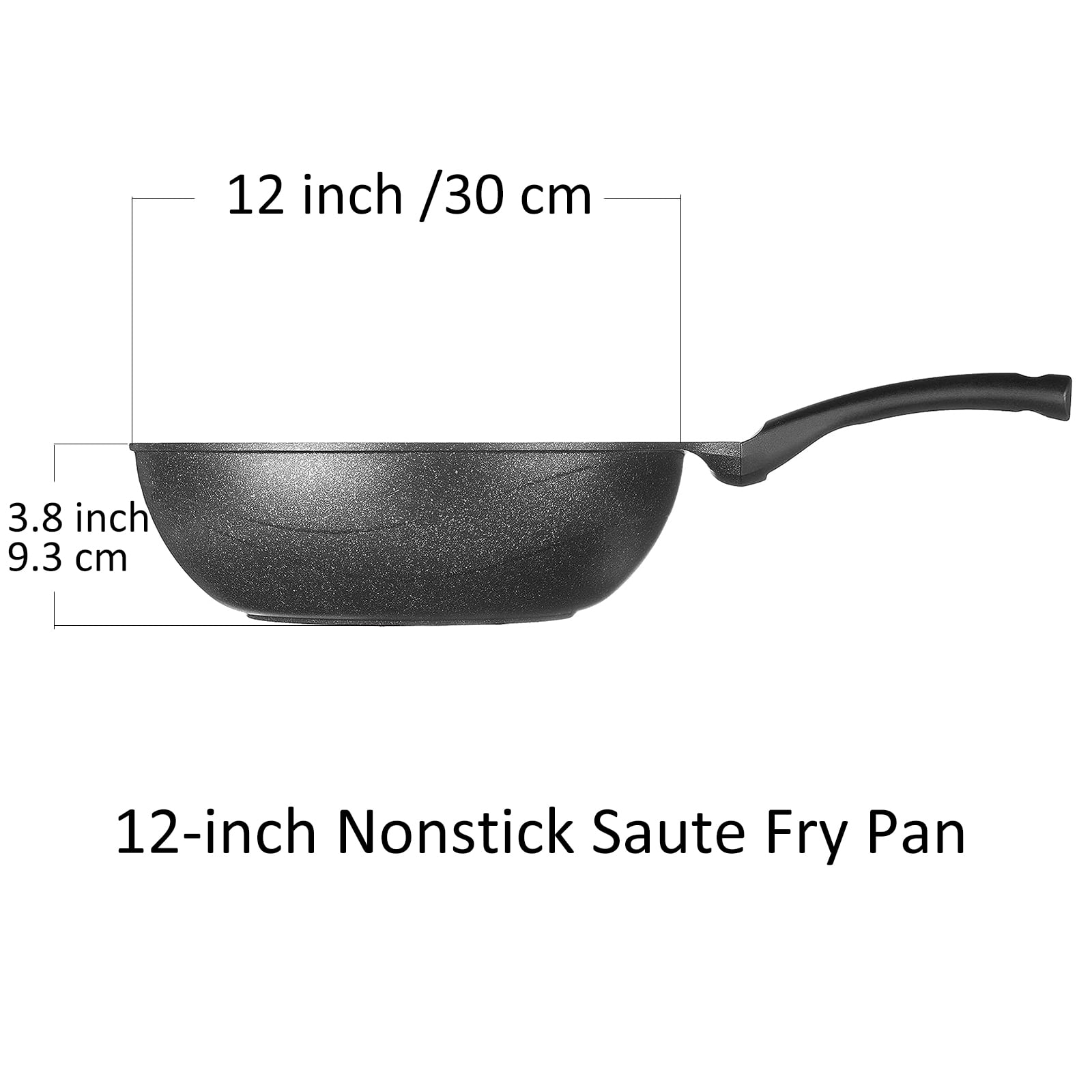 Cook N Home Nonstick Deep Frying Pan Saute Pan Maroc Ubuy