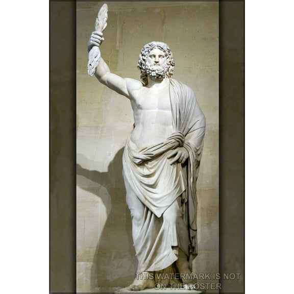 24"x36" Gallery Poster, Zeus
