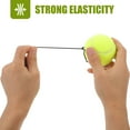 thumbnail image 2 of Miangastore Tennis Ball with Rope Tennis Ball Practice Tennis Ball Training Tennis Ball Portable Tennis Ball for Single Player, 2 of 8