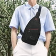 thumbnail image 1 of Fiudx Elegante Bolso Bandolera con Diseño de Rombos Bordados, Fabricado En Poliéster Impermeable, Correas Ajustables para Todos Los Tamaños, Versátil para El Trabajo y El Ocio, Ideal para Amantes de, 1 of 6