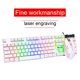 thumbnail image 2 of Washranp - Combo de teclado y ratón para juegos con cable de 1000 DPI, resistente al agua, 104 teclas, retroiluminación arcoíris, teclado mecánico suspendido, ratón brillante, accesorios de, 2 of 7