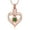Rose Gold, variant on Cremation Jewelry Heart Urn Necklace for Ashes for Women Stainless Steel Memorial Keepsake Birthstone Pendant Gift for Loved One