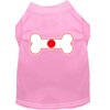 Pet Dog Cat Shirt Screen Printed, "Bone Shaped Japan Flag"