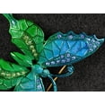 thumbnail image 2 of Alilang Golden Tone Shine Blue Green Crystal Rhinestones Enamel Butterfly Insect Brooch Pin, 2 of 4