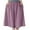 Purple, variant on Juslio Women Linen Pants Casual Culottes Elastic Waist Linen High,Waist Wide Leg Pants Free Size