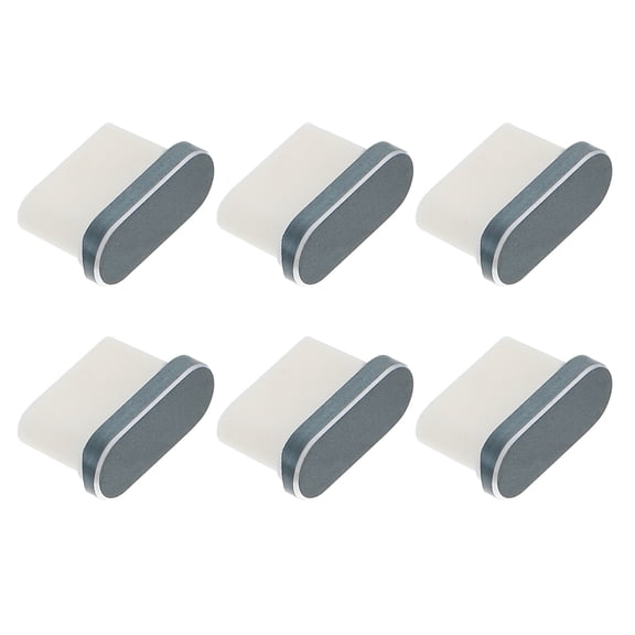 6Pcs Type-C Dust Plugs Dust Plug Phone Charging Port Aluminum Alloy Covers