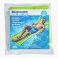 thumbnail image 2 of Tapis de piscine gonflable transparent Bluescape avec oreiller, vert, 2 of 6
